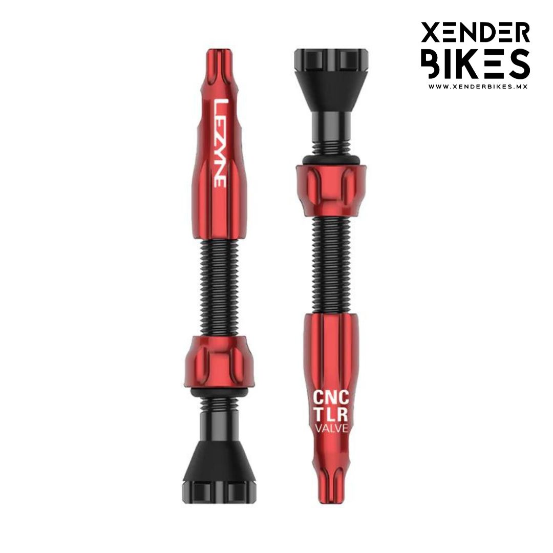 LEZYNE CNC TRL ROJO 44mm VALVULAS TUBELESS