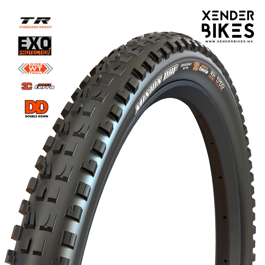 MAXXIS MINION DHF 29 x 2.50 WT/3CMT/EXO/TR/DD/2X120TPI