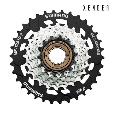 SHIMANO 7P MF-TZ510-7 RL HG 14/34 RUEDA LIBRE