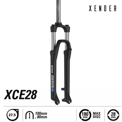 SR SUNTOUR XCE 28 R27.5 100MM 1 1/8 9QR