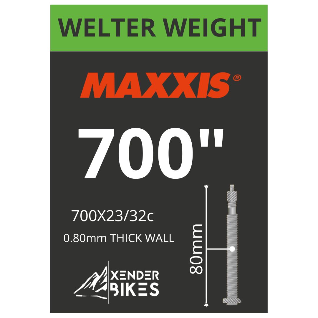 MAXXIS WELTER WEIGHT 700 x23/32C VF 80mm CAMARA