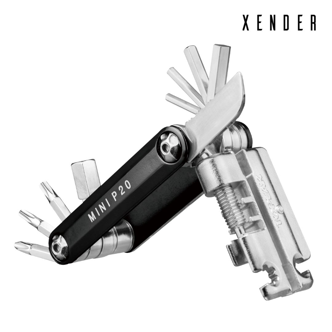 TOPEAK MINI P20 MULTIHERRAMIENTAS, Color: NEGRO