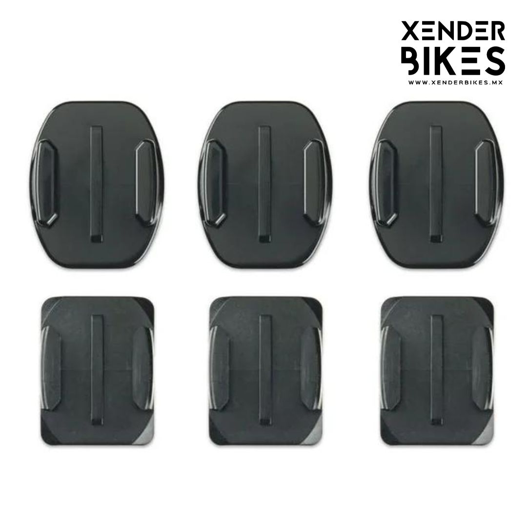 GOPRO SOPORTES ADHESIVOS CURVOS Y PLANOS