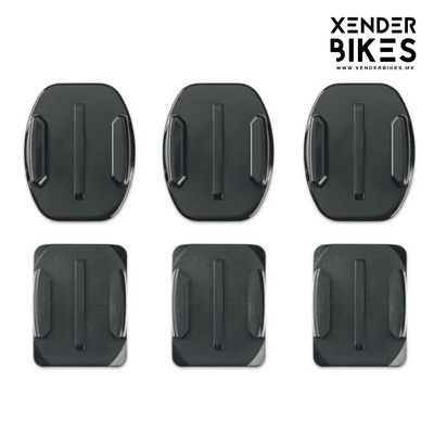 GOPRO SOPORTES ADHESIVOS CURVOS Y PLANOS