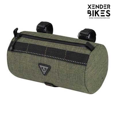 TOPEAK TUBULAR SLIM VERDE BOLSA PARA MANILLAR