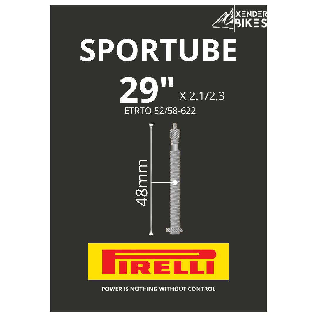 PIRELLI SPORTUBE 29 x2.10/2.30 VF 48mm CAMARA