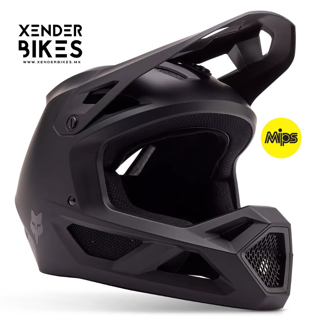 FOX RACING RAMPAGE S4 NEGRO CASCO