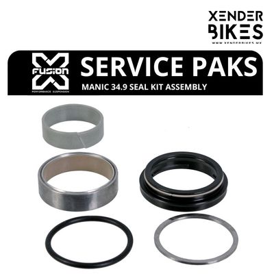 X-FUSION 34.9 SEAL KIT ASSEMBLY REFACCION DE DROPPER