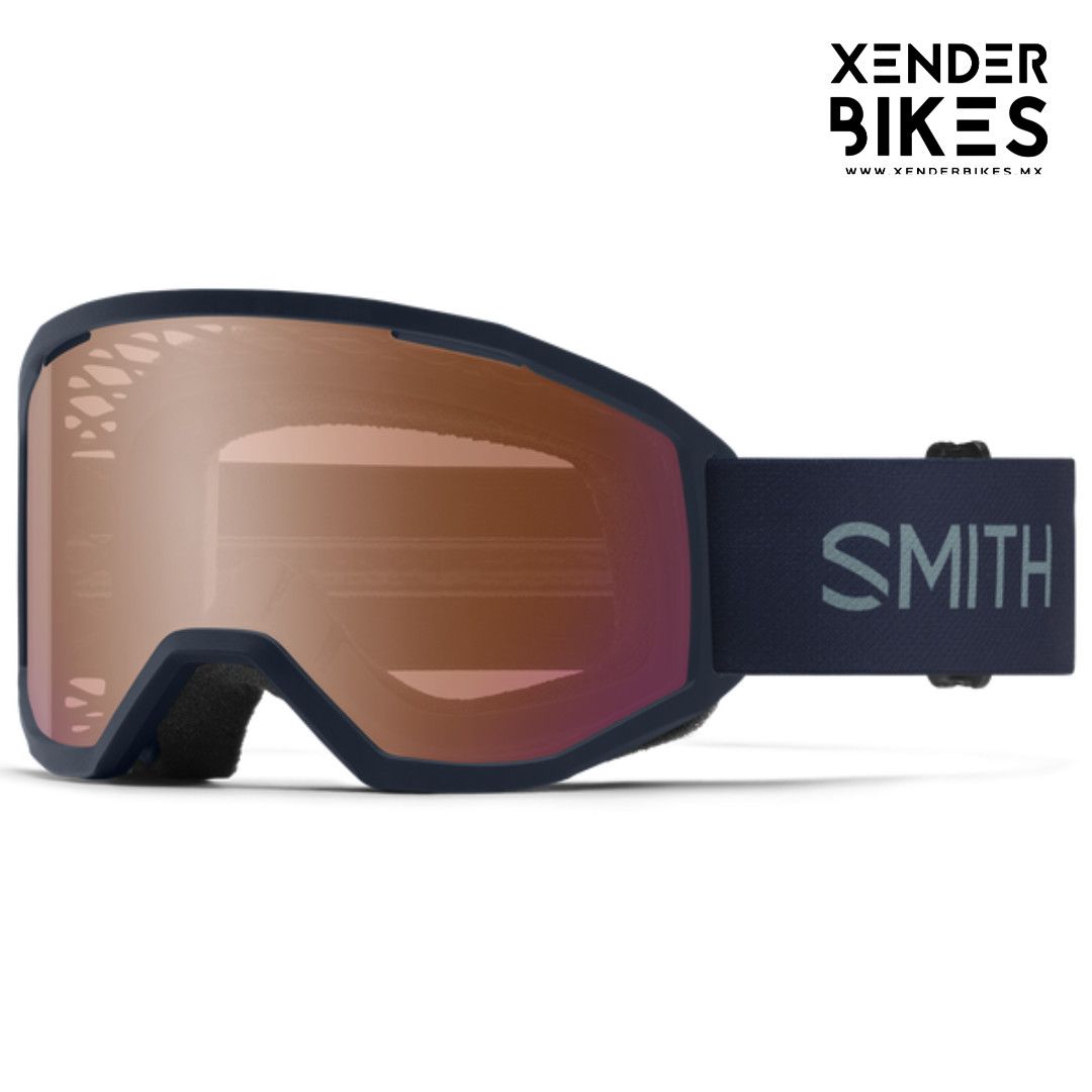 SMITH LOAM MTB AZUL MEDIANOCHE ROSE AF  GOGGLES