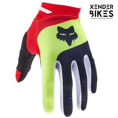 FOX RACING 180 BALLAST ROJO GUANTES