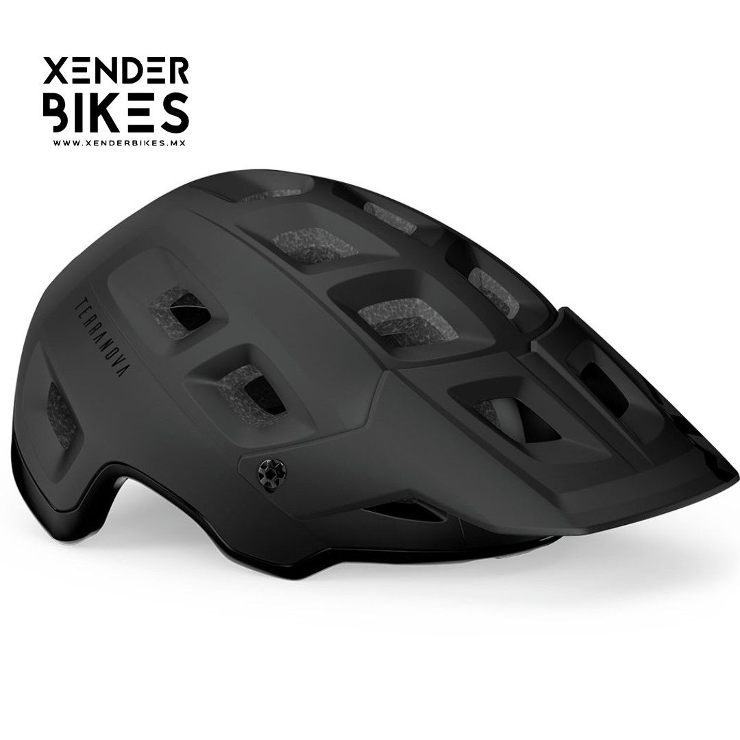 MET TERRANOVA NEGRO MATE CASCO