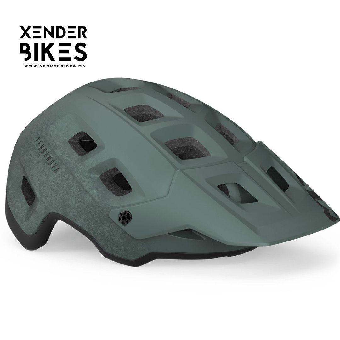 MET TERRANOVA VERDE SAGE MATE CASCO
