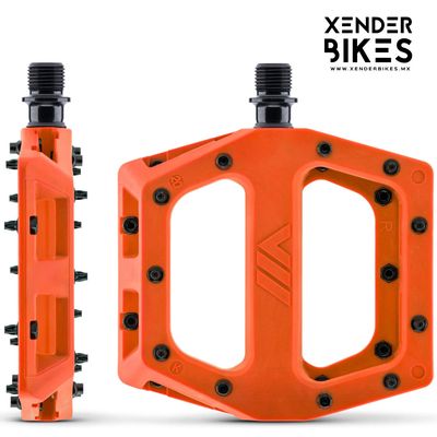 DMR V11 NARANJA PEDALES