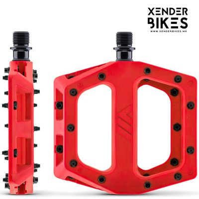 DMR V11 ROJO PEDALES