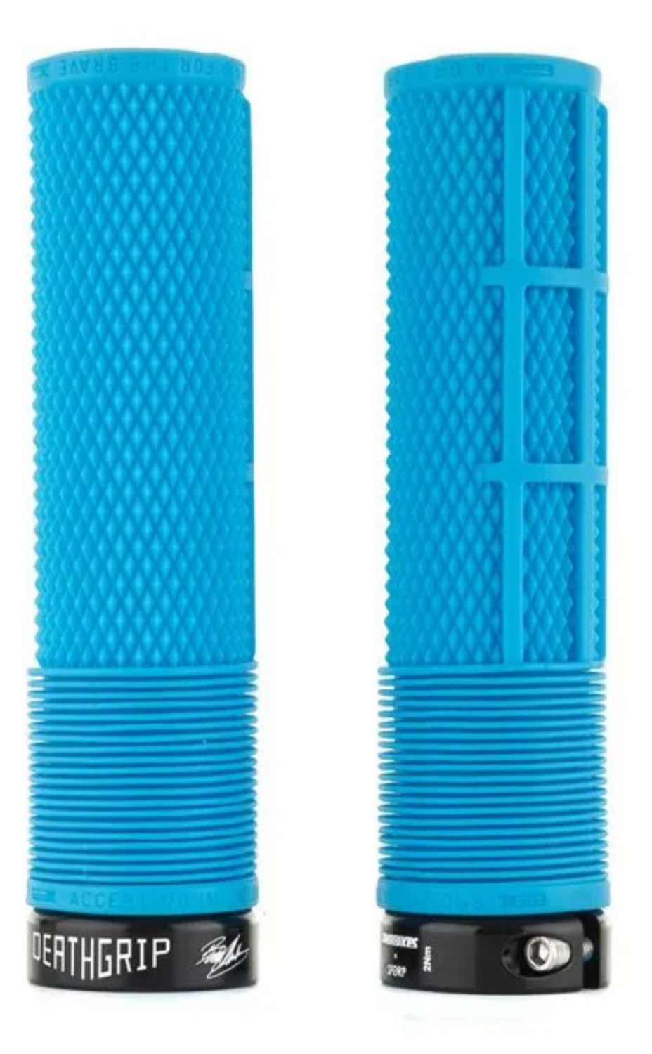 DMR DEATHGRIP FLANGELESS AZUL PUÑOS DELGADO