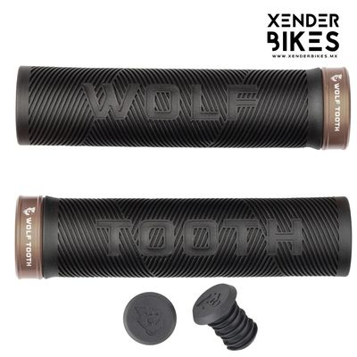 WOLF TOOTH ECHO LOCK ON NEGRO/EXPRESSO PUÑOS
