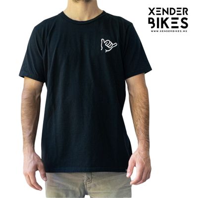 GUD LIFE SHAKA NEGRO PLAYERA