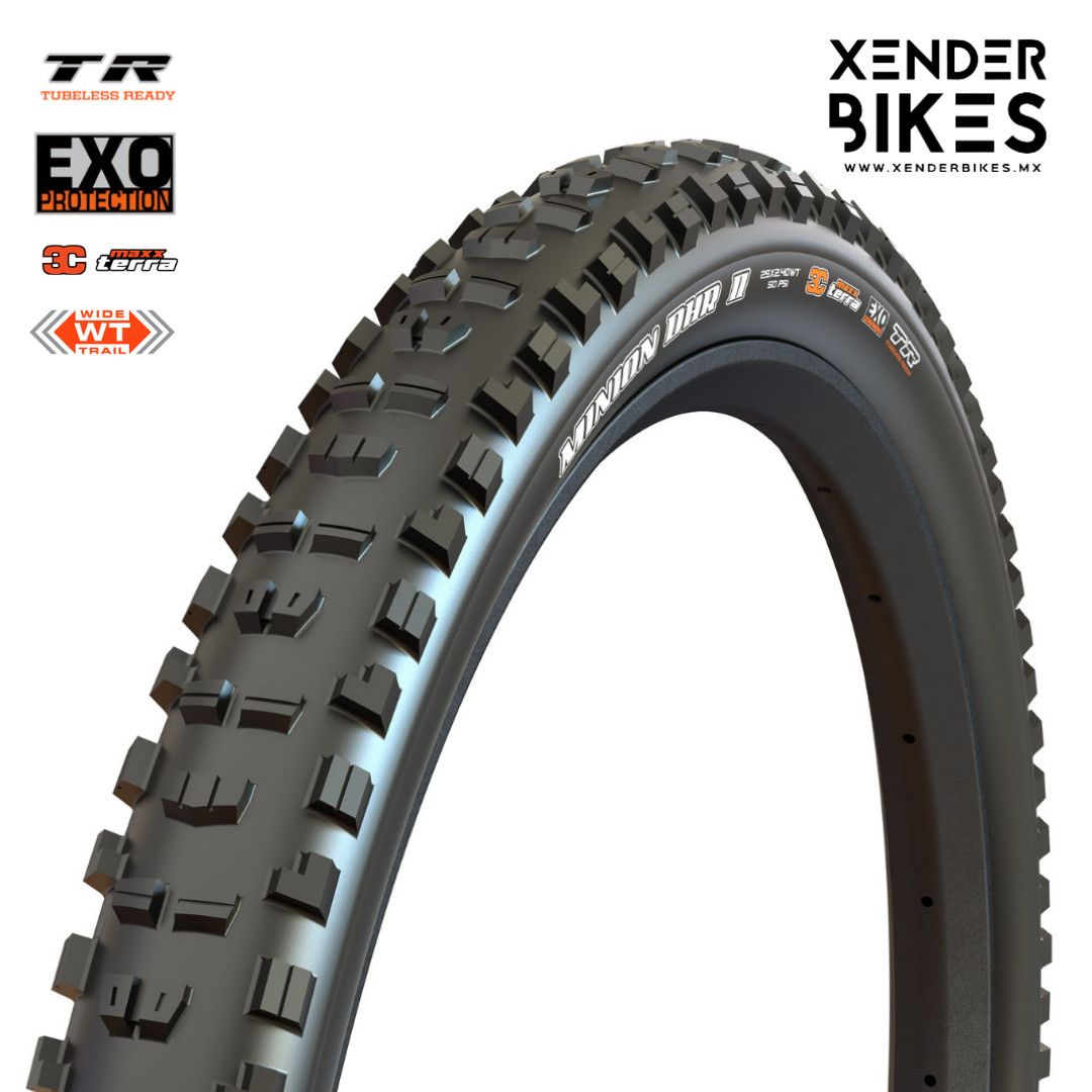MAXXIS MINION DHR II 27.5 x 2.40 WT/3CMT/EXO/TR/60TPI