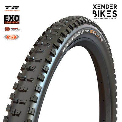 MAXXIS MINION DHR II 27.5 x 2.40 WT/3CMT/EXO/TR/60TPI