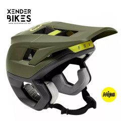 FOX RACING DROPFRAME PRO VERDE OLIVO (26800-099) CASCO