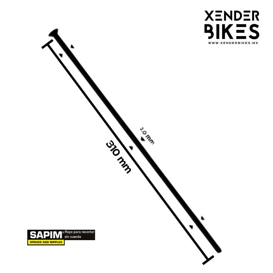 SAPIM STRAIGHT-PULL LEADER PLATA RAYO