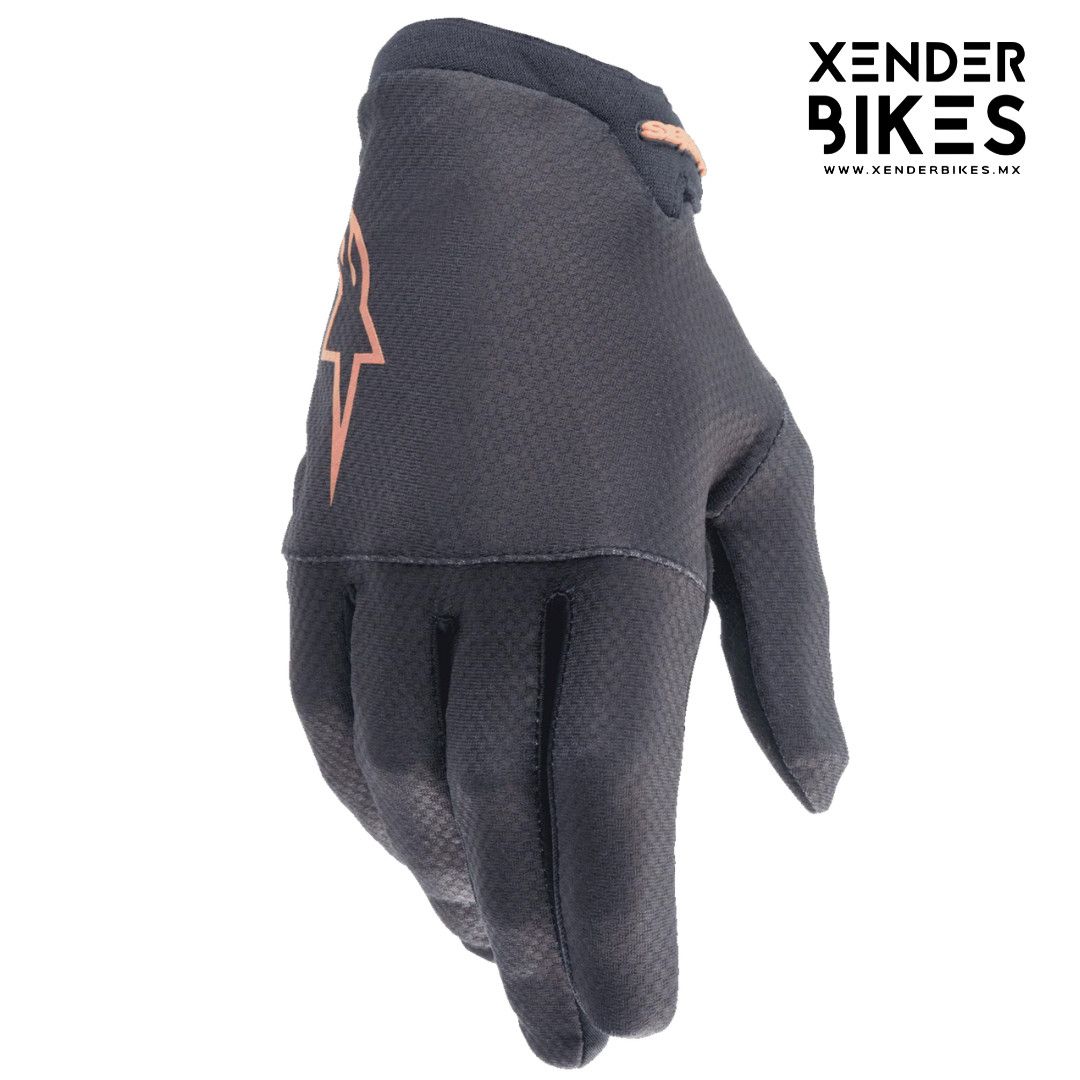 ALPINESTARS A-ARIA NEGRO/DORADO GUANTES