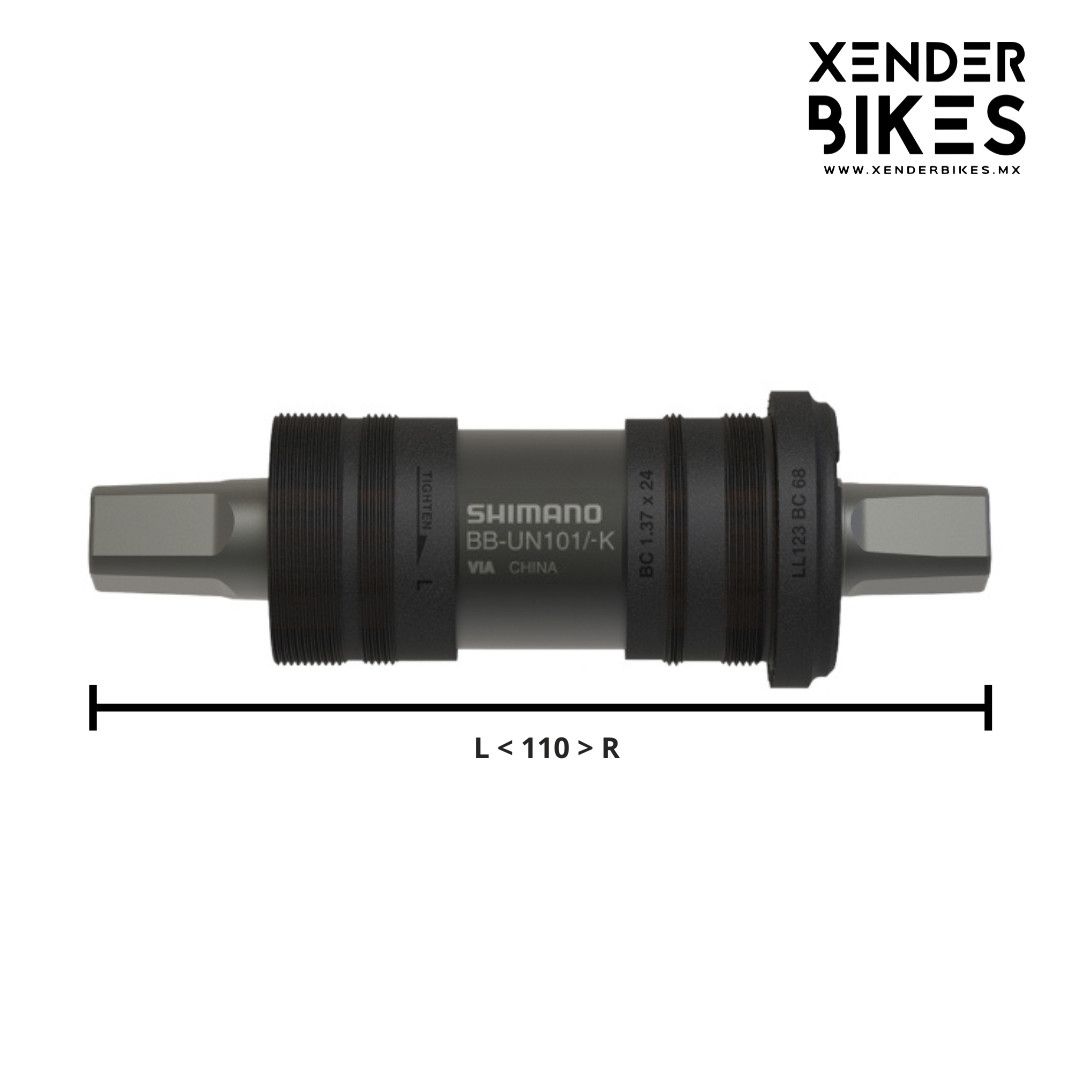 SHIMANO BBUN101 110mm PL EJE DE PEDALIER