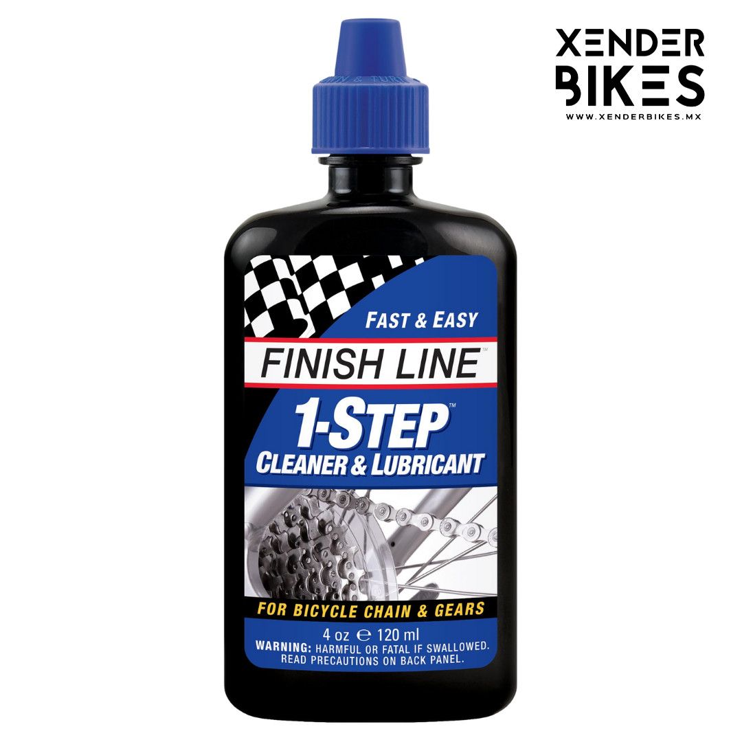 FINISH LINE LIMPIA Y LUBRICA 120ml LUBRICANTE DE CADENA
