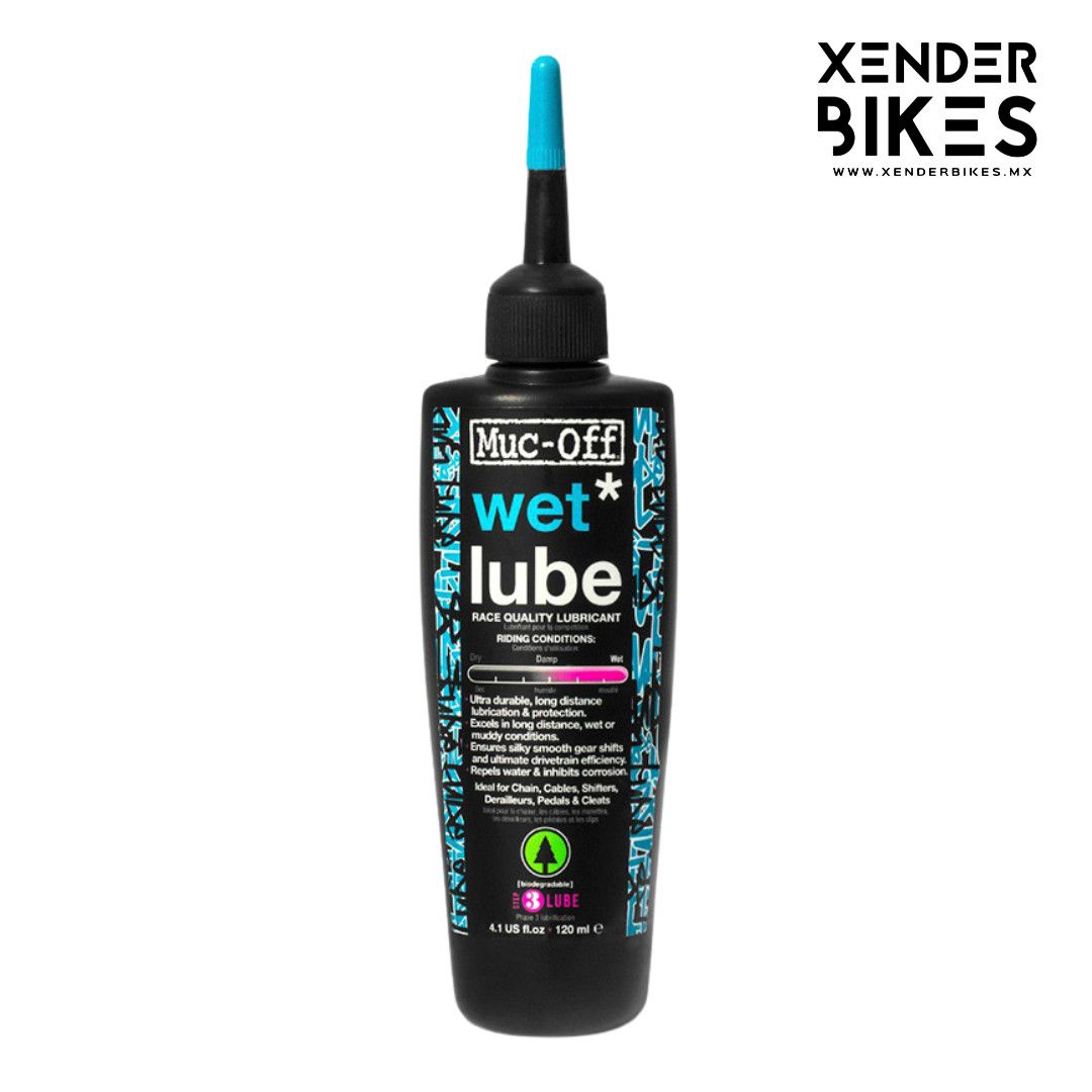 MUC OFF WET LUBE 120ml LUBRICANTE DE CADENA