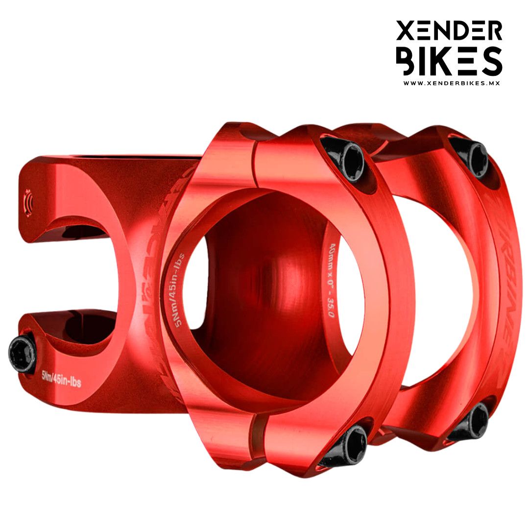 RACE FACE TURBINE R 35x32mm ROJO POTENCIA