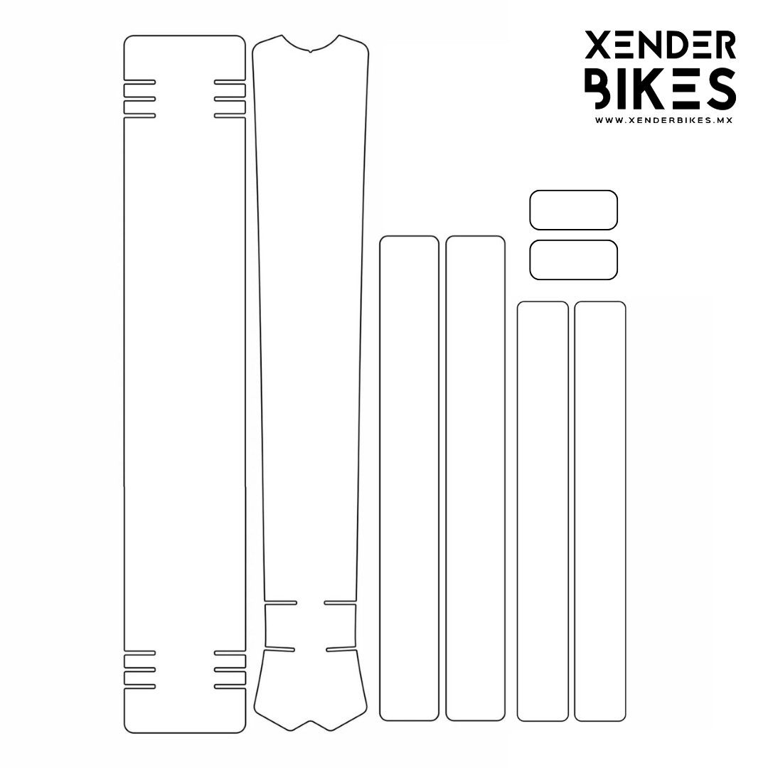 AAPEX BIKE SKIN PROTECTOR DE CUADRO