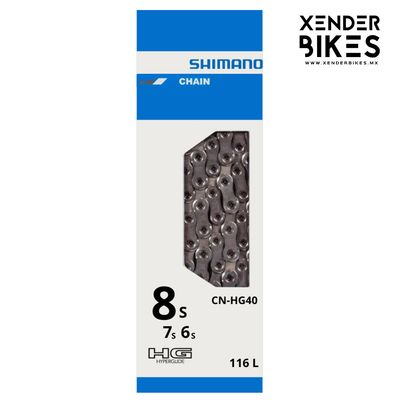 SHIMANO CN-HG40 116L ( 6/7/8p) CADENA