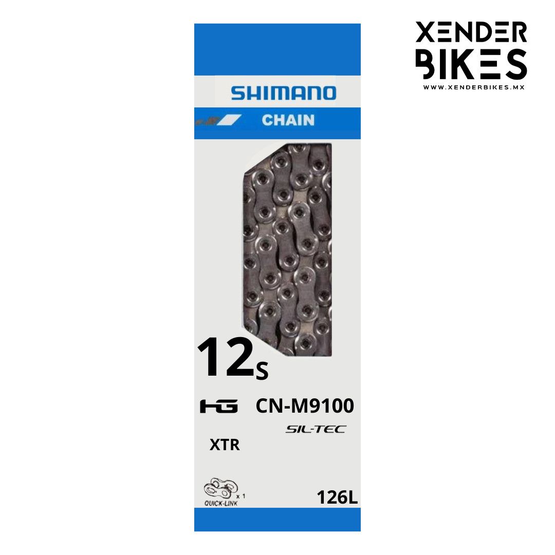 SHIMANO XTR CN-M9100 126L (12p) CADENA