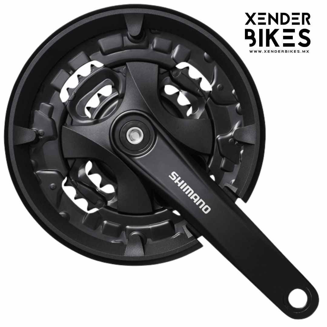 SHIMANO TOURNEY FC-MT101 40/30/22T 170mm (6/7/8p) BIELAS