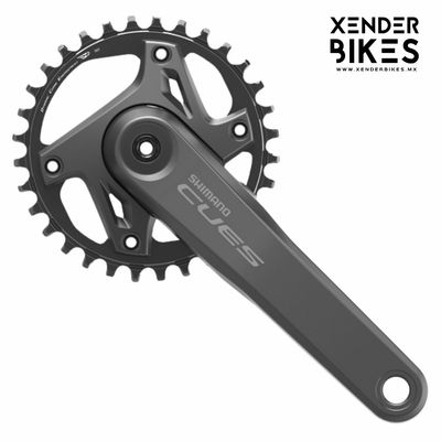 SHIMANO CUES FC-U6000 32T 175mm (9/10/11p) BIELAS