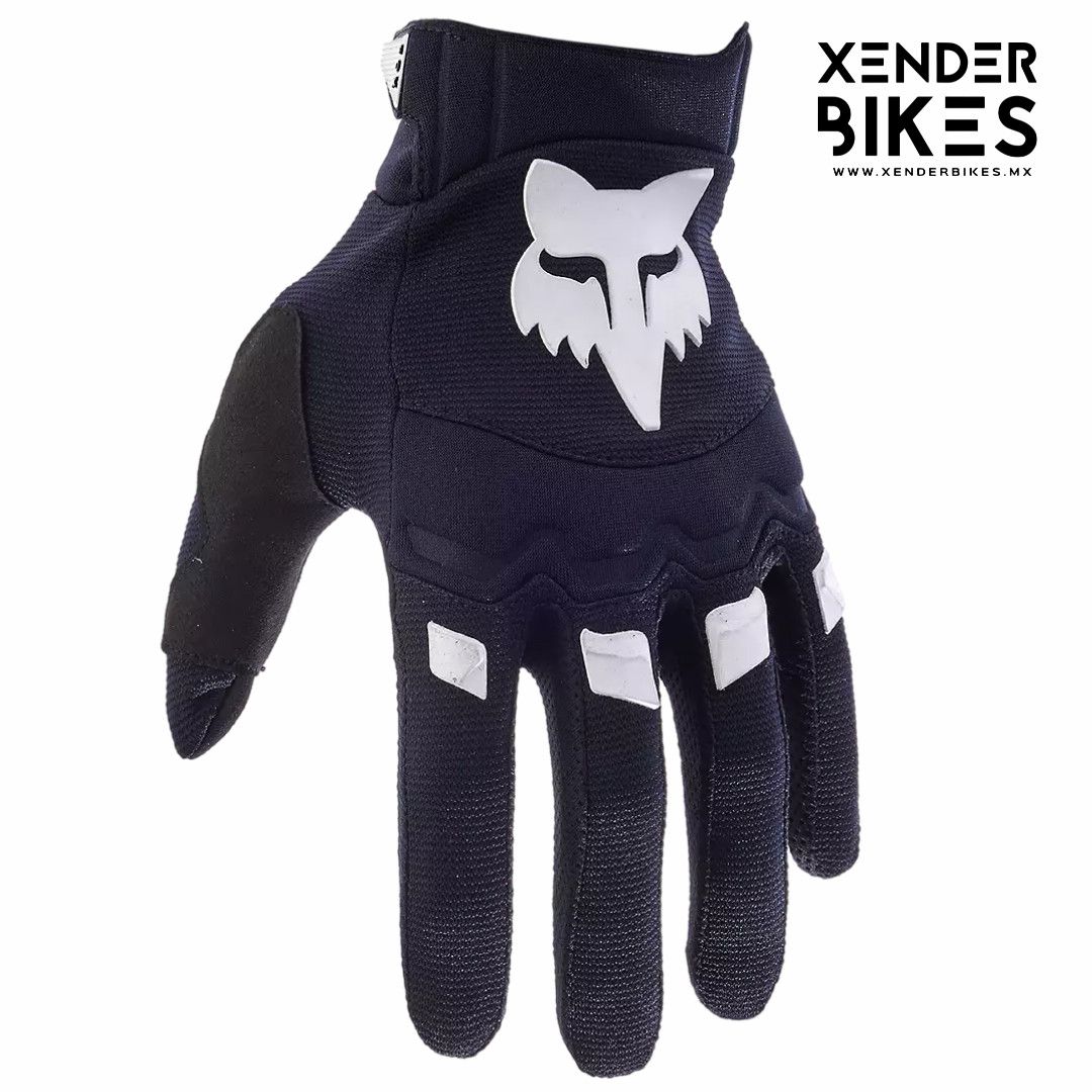 FOX RACING DIRTPAW 2 NEGRO/BLANCO GUANTES