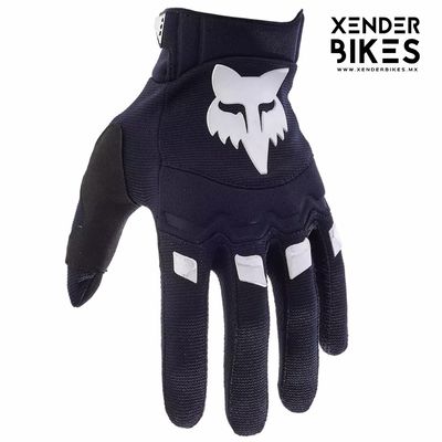 FOX RACING DIRTPAW 2 NEGRO/BLANCO GUANTES