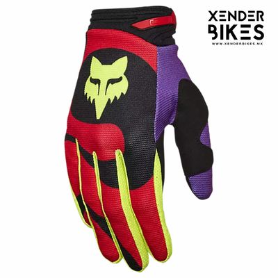 FOX RACING 180 EMOTION ROJO GUANTES
