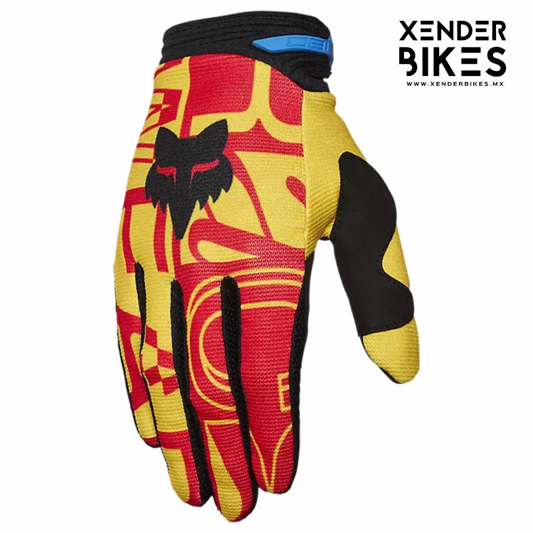 FOX RACING 180 RACE SPEC AMARILLO GUANTES