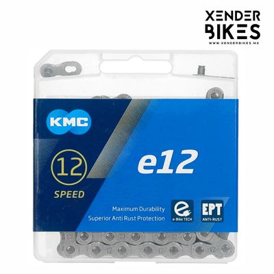 KMC E12 126L (12p) ANTI-OXIDO/E-BIKE CADENA