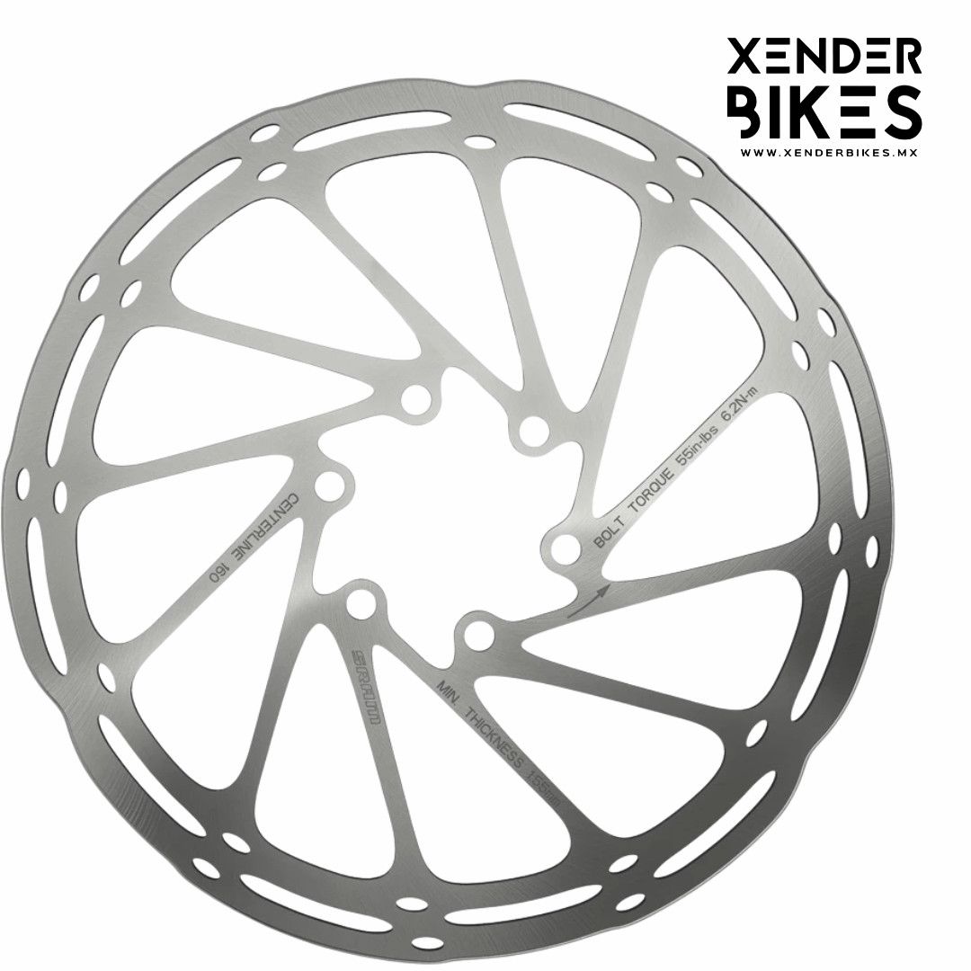 SRAM CENTERLINE 180mm / 1.8⌀ /6 TORNILLOS ROTOR