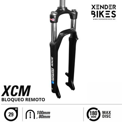 SR SUNTOUR XCM30-RL R29 / 100mm / 1 1/8&quot; / 9QR / BLOQUEO REMOTO