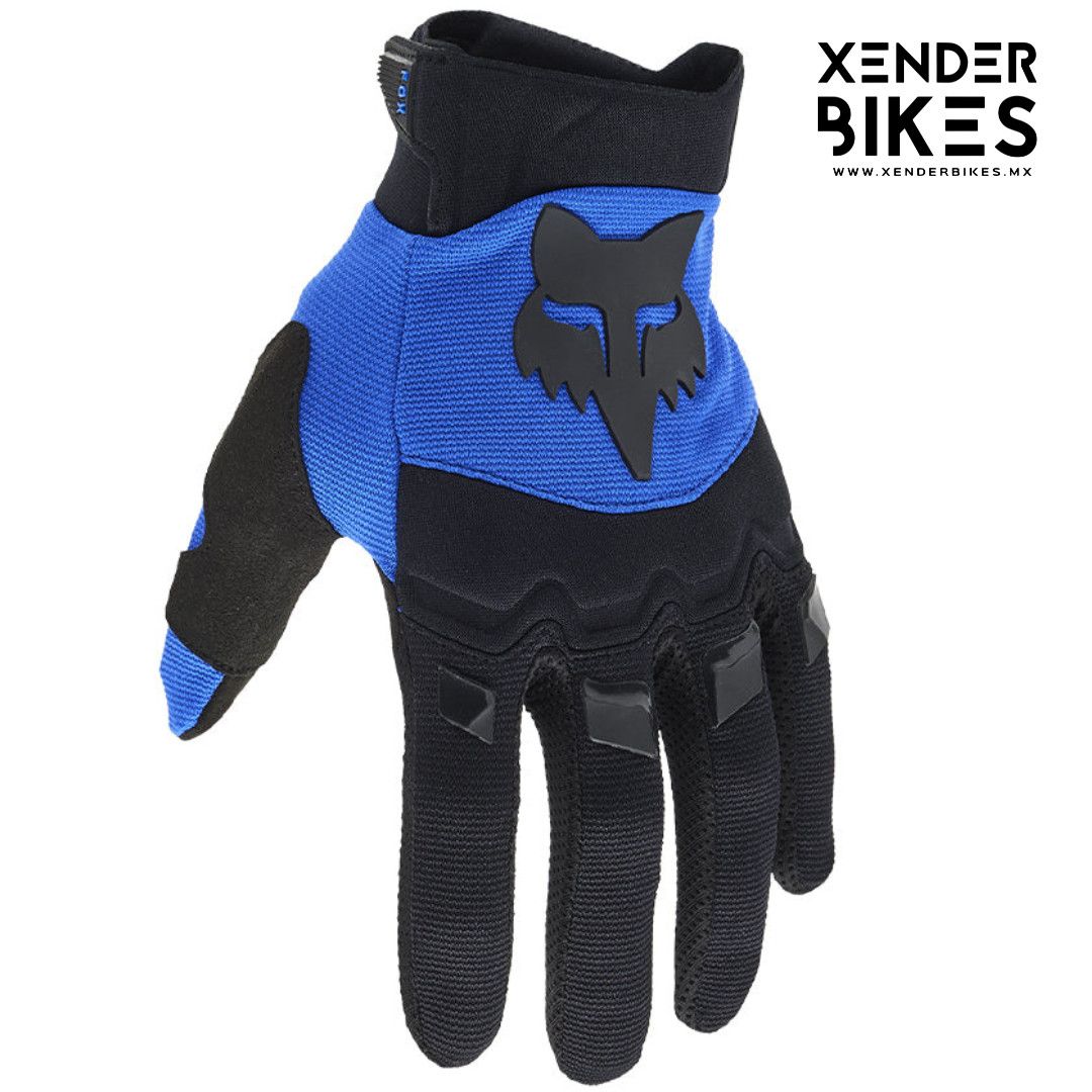 FOX RACING DIRTPAW AZUL/NEGRO GUANTES