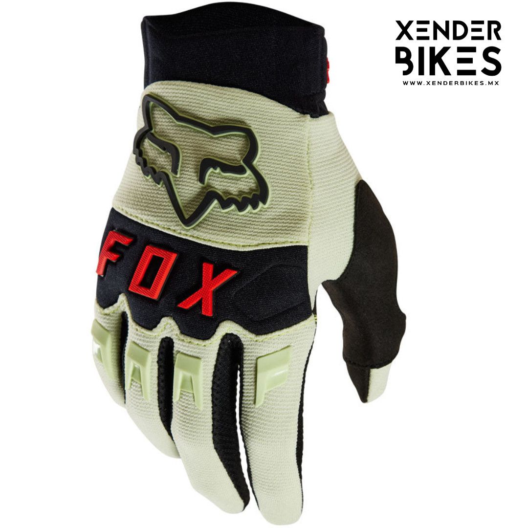 FOX RACING DIRTPAW F2 VERDE LIMA GUANTES