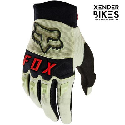 FOX RACING DIRTPAW F2 VERDE LIMA GUANTES
