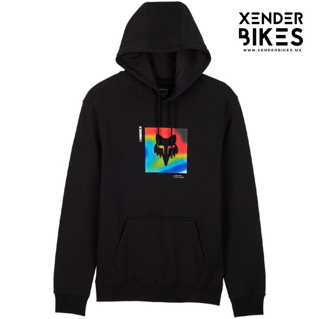 FOX RACING PULLOVER RACE NEGRO SUDADERA