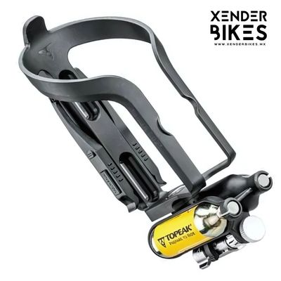 TOPEAK NINJA C02+ PLUS CON VALVULA, TANQUES Y PORTA ANFORA
