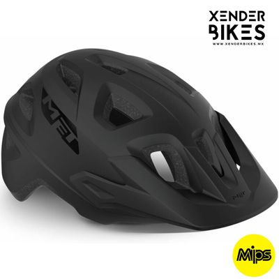 MET ECHO MIPS NEGRO MATE CASCO