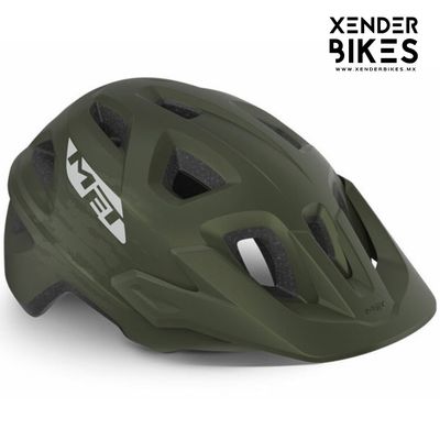 MET ECHO VERDE OLIVO MATE CASCO 