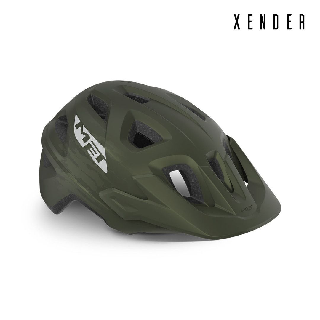 MET ECHO MIPS VERDE OLIVO MATE CASCO , Size: S/M